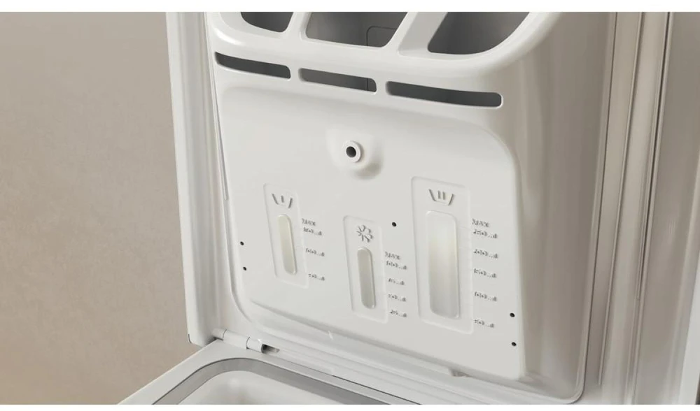 Whirlpool | Skalbimo mašina | TDLR 55140S | Energy efficiency class C | Top loading | Skalbimo talpa 5.5kg | 1100 RPM | Gylis 60 cm | Plotis 40 cm | Digital | Baltas
