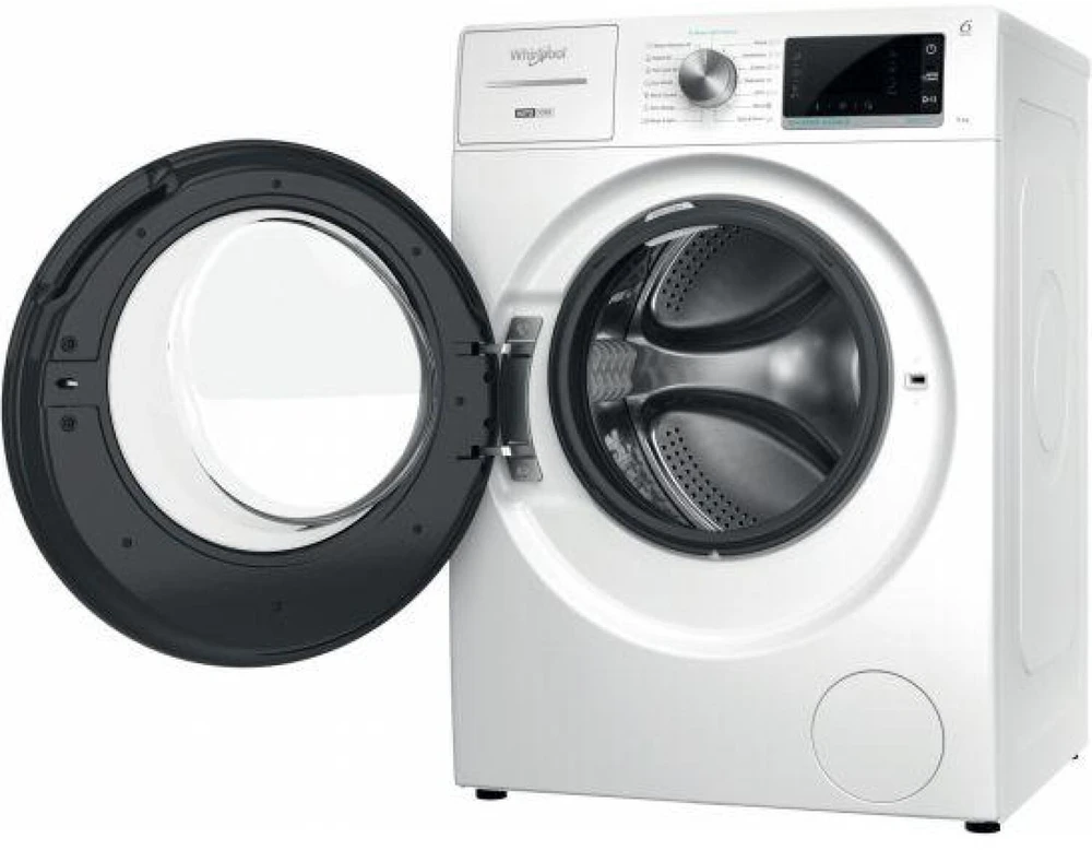 Whirlpool Skalbimo mašina | W8 99AD SILENCE EE | Energy efficiency class A | Front loading | Skalbimo talpa 9kg | 1400 RPM | Gylis 64.3 cm | Plotis 59.9 cm | LCD | Steam function | Direct drive | Baltas