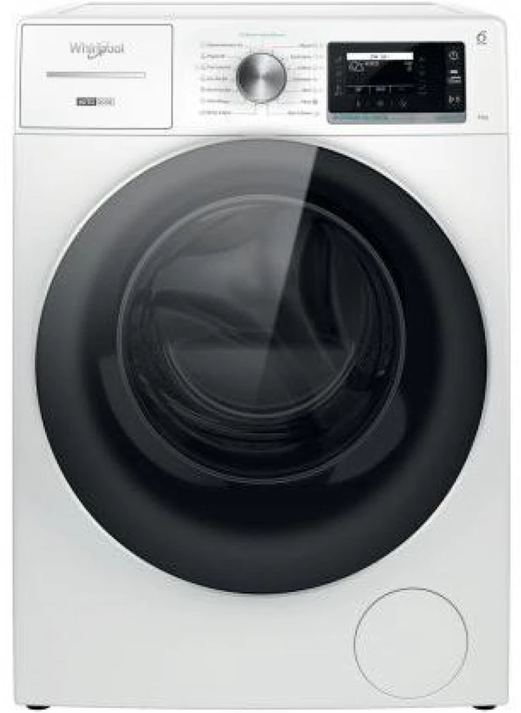 Whirlpool Skalbimo mašina | W8 99AD SILENCE EE | Energy efficiency class A | Front loading | Skalbimo talpa 9kg | 1400 RPM | Gylis 64.3 cm | Plotis 59.9 cm | LCD | Steam function | Direct drive | Baltas