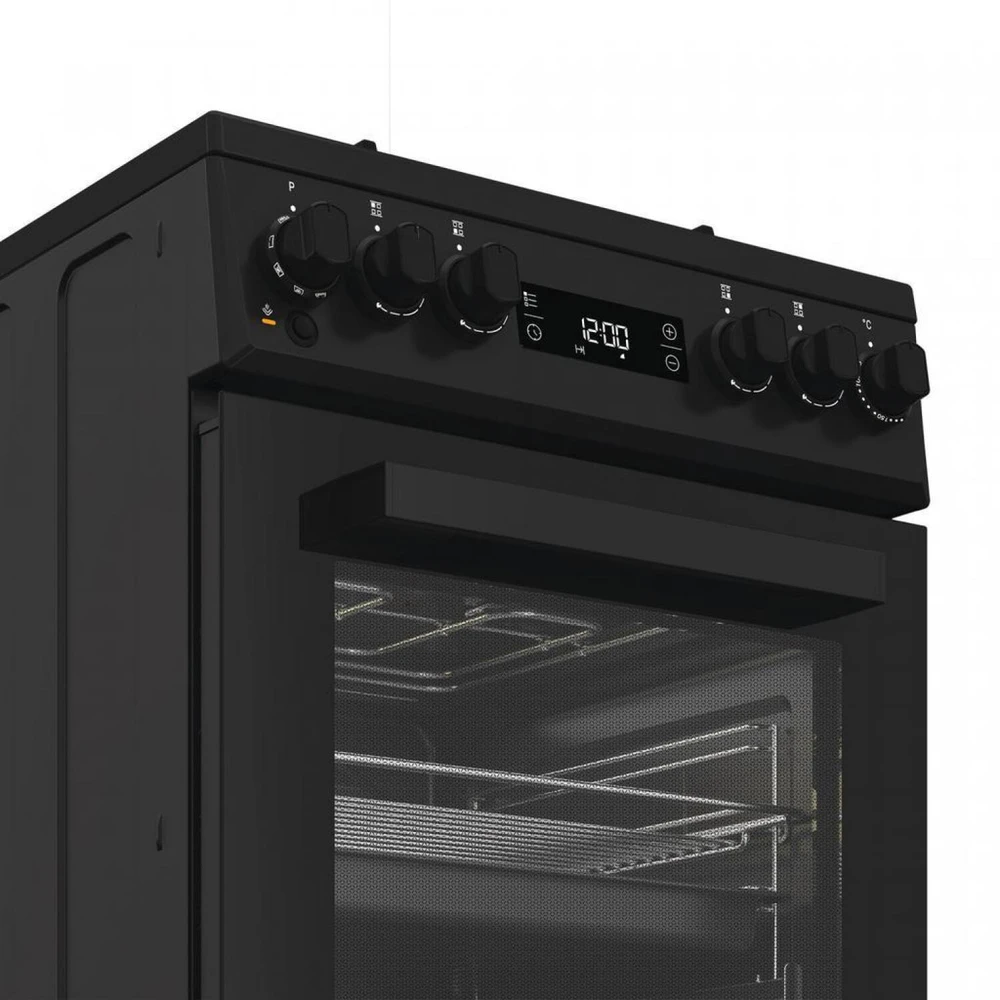 Whirlpool Viryklė | W5G8LMSWTA | Kaitlentės tipas Dujinė | Orkaitės tipas Elektrinė | Antracitas | Plotis 50 cm | Gylis 60 cm | Energijos vartojimo klasė A | 60 L
