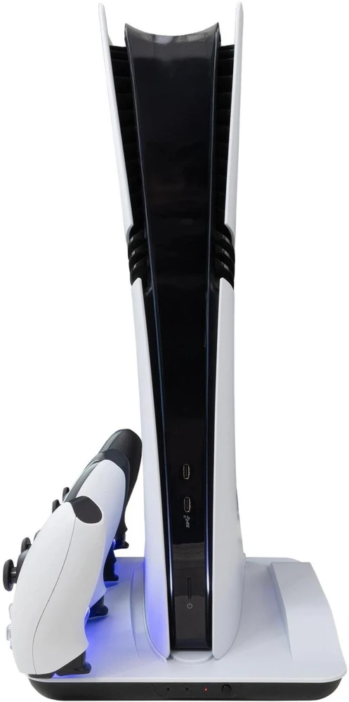 White Shark Baltas Shark Baltas Shark PS5-05102V2 Guard-2 PS5 aušinimo padas ir įkrovimo stovas