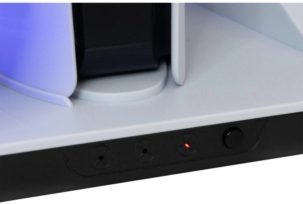 White Shark Baltas Shark Baltas Shark PS5-05102V2 Guard-2 PS5 aušinimo padas ir įkrovimo stovas