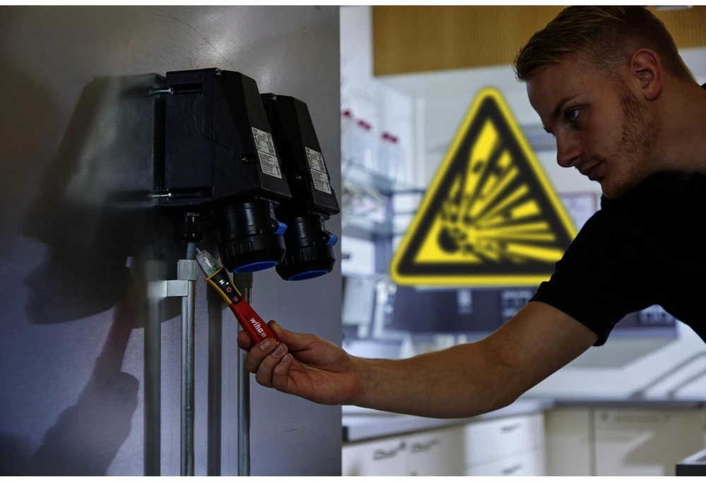 Bekontaktis įtampos detektorius WIHA 255-13 12 -1.000 V SB, Atex standartas