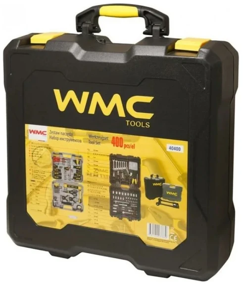 Wmc Tools Rockforce Wmc RAKTŲ RINKINYS 400el./ DĖKLAS SU RATAIS / WMC