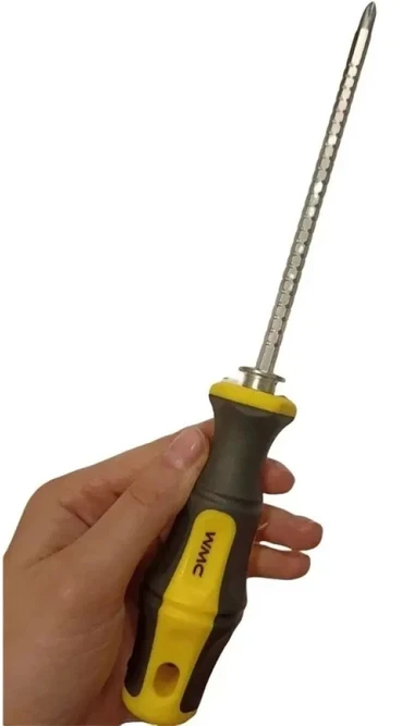 Yato Atsuktuvas su dvipusiais keičiamais antgaliais SL6mm, PH2