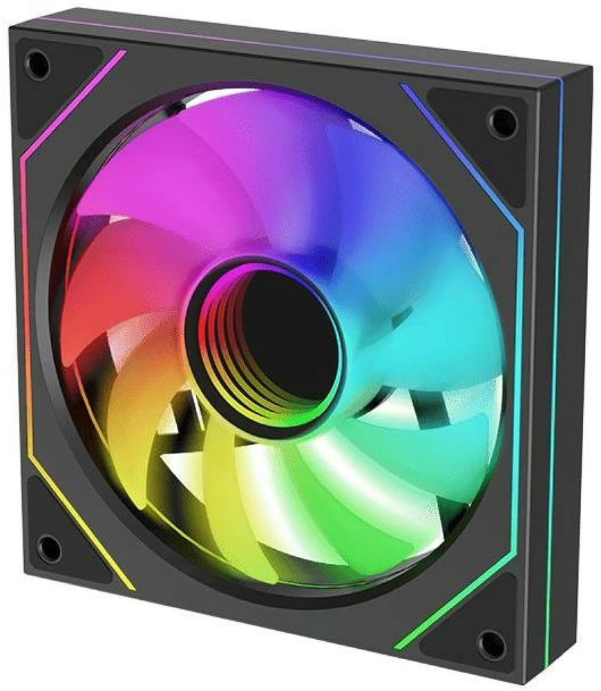 Ventiliatorius Xilence Gaming Series XPF120UR.ARGB 120mm PWM ARGB Reverse juodas (XF078)