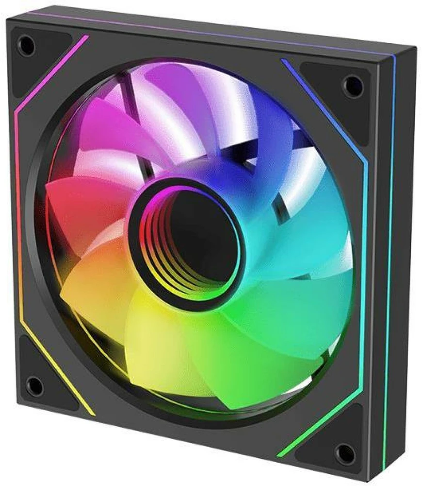 Ventiliatorius Xilence Gaming Series XPF120UR.ARGB 120mm PWM ARGB Reverse juodas (XF078)