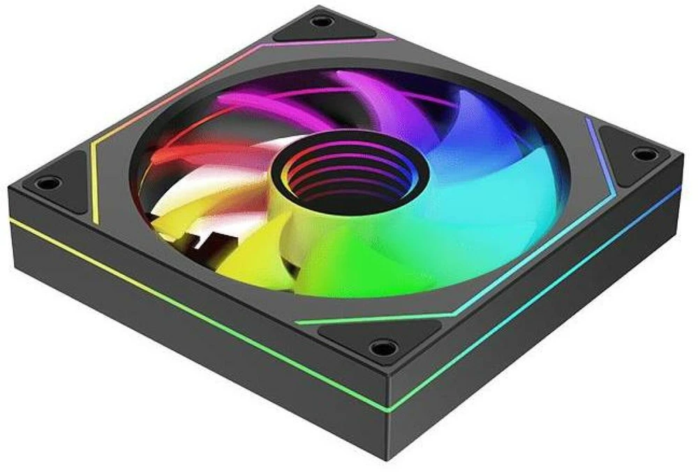 Ventiliatorius Xilence Gaming Series XPF120U.ARGB 120mm PWM ARGB juodas (XF076)