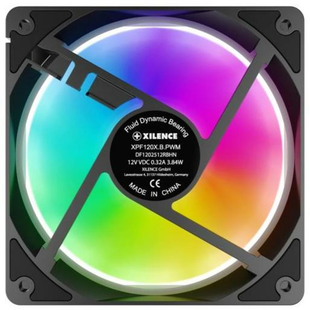 Wentylator Xilence Performance X XPF120X.ARGB 120mm PWM ARGB juoda (XF083)