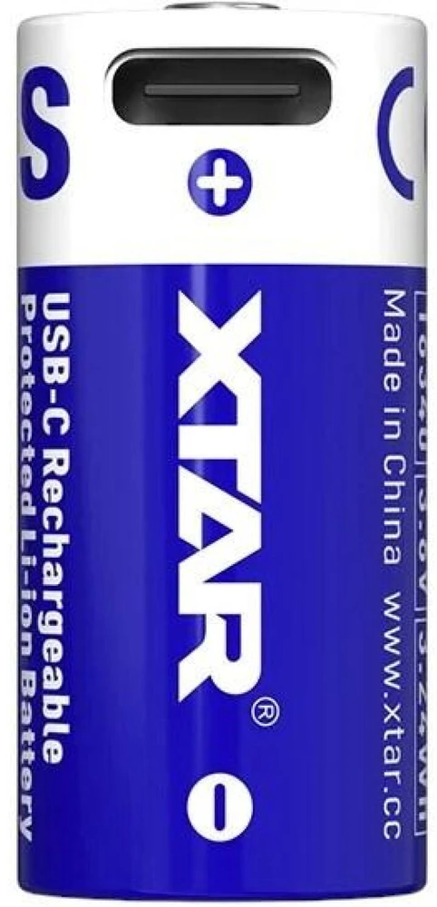 Xtar Baterija 16340 / R-CR123 3,7V Li-ion 900 mAh