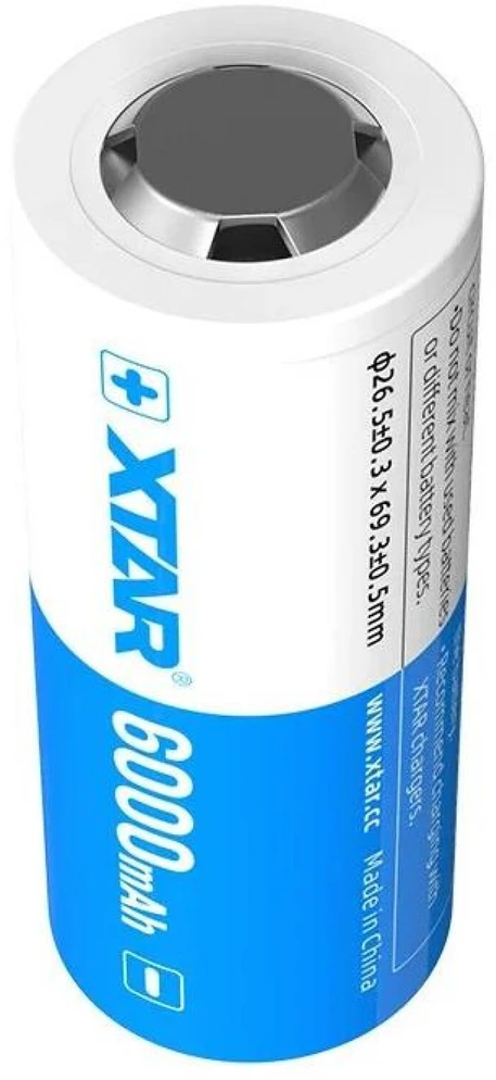Xtar Baterija 26650 3,6V Li-ion 6000 mAh