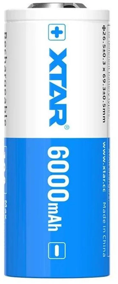 Xtar Baterija 26650 3,6V Li-ion 6000 mAh
