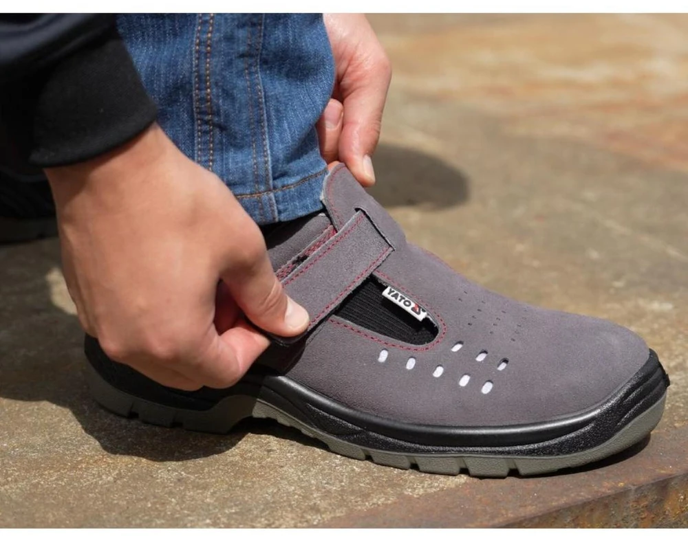 Darbo sandalai Yato Segura; S1; 45; pilki
