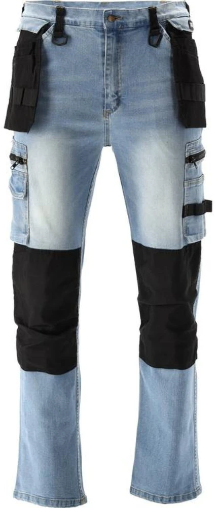 Yato Toya Sa Poland Darbinės kelnės | elastingi džinsai, mėlyna–juoda | M (YT-79071)