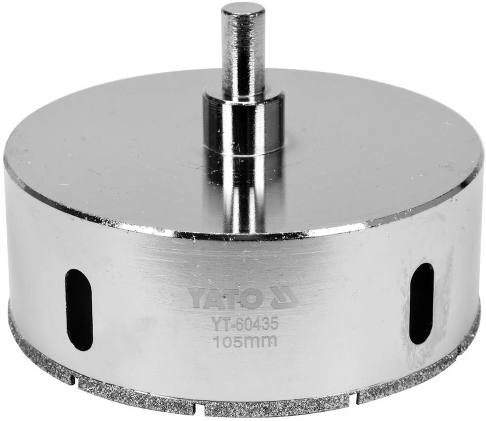 Grąžtas Deimantinė gręžimo karūna Yato YT-60435; 105 mm