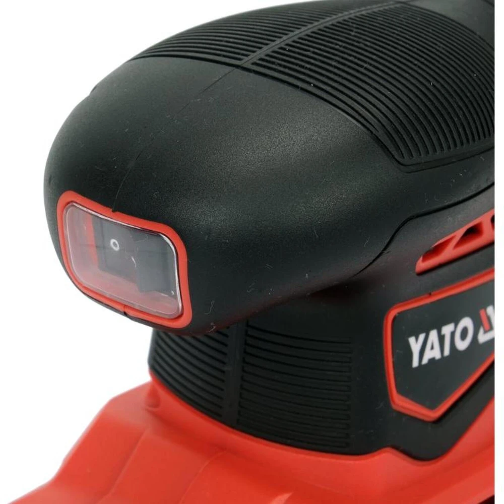 YATO ekscentrinis šlifuoklis 18V 125mm BE Akumuliatoriaus IR Įkroviklio