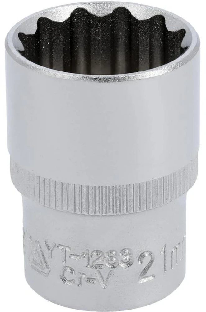 YATO NASADKA DWUNASTOKĄTNA 1/2" KRÓTKA 21mm