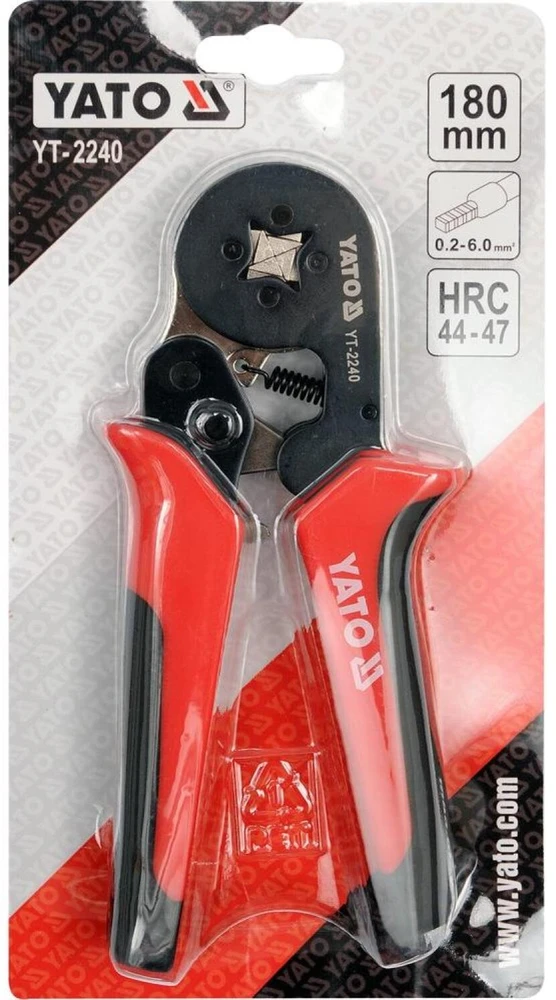 Yato Toya Sa Poland Replės jungčių užspaudimui | 0,2 iki 6mm ² (YT-2240)