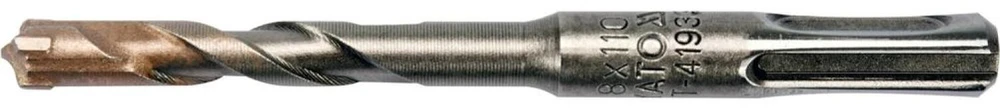 Grąžtas Yato SDS PLUS PREMIUM GRĄŽIMAS 8 mm/110 mm SU X-TIP GELŽĖJO BETONO GALVUTĖ