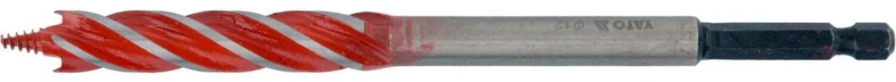 Yato Toya Sa Poland Spiralinis grąžtas medžiui | su hex (1/4") galu | 12 mm (YT-44681)