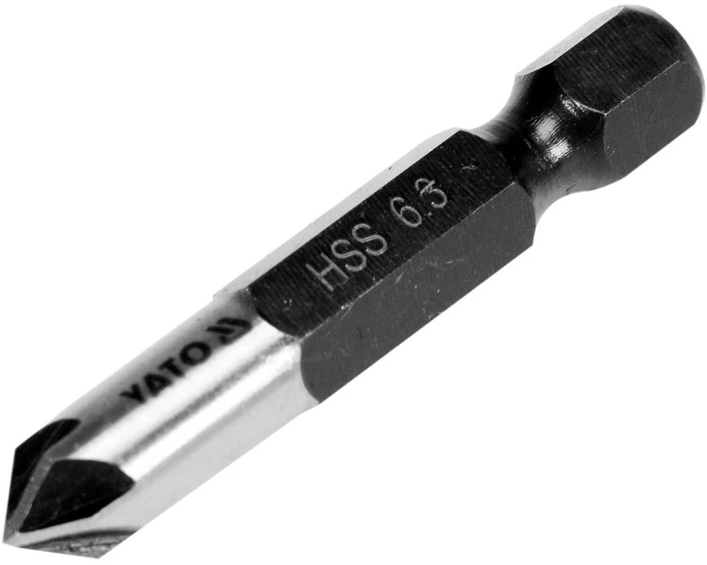 Grąžtas YATO KONTRAŠTAS METALUI 6,3 mm HEX