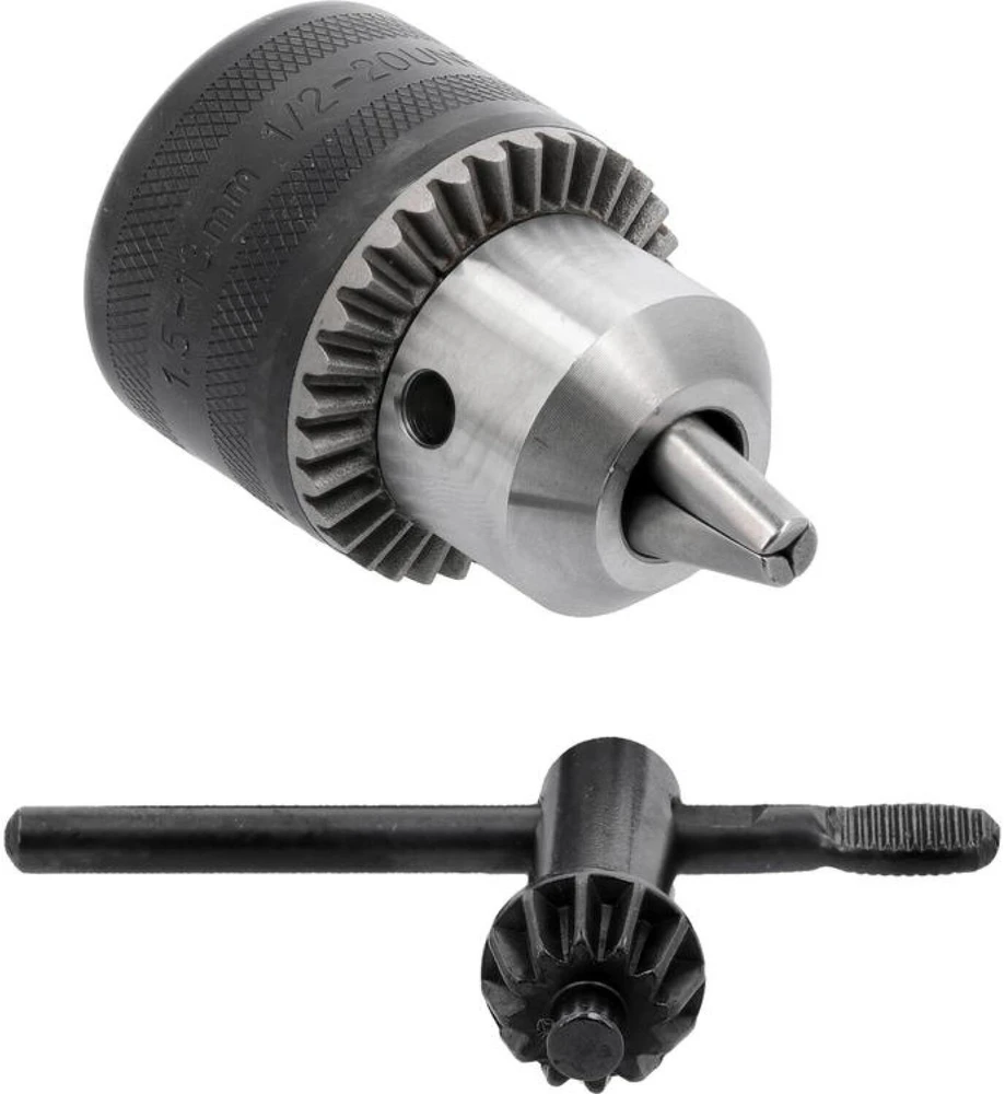 Grąžtas Toya Sa Poland Grąžto griebtuvas su raktu | 1.5–13 mm | sriegis 1/2"-20UNF | Yato (YT-820301)