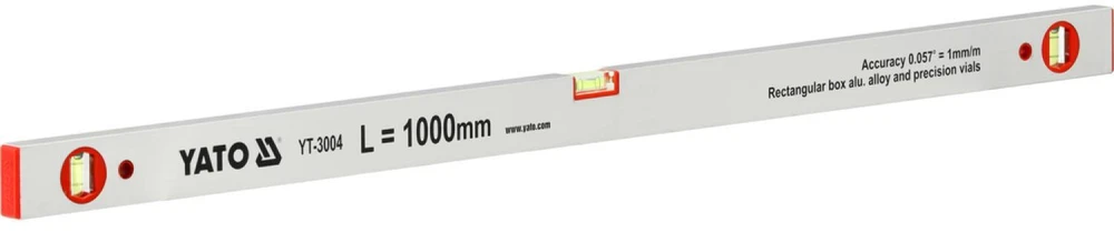 Yato ALIUMINIO LYGIS, 3 LIBS 1000 MM