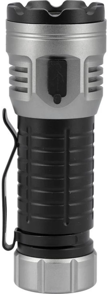 Yato Įkraunamas LED žibintuvėlis, 30W 3000lm, 7 režimai, USB-C, nešiojamas žibintas, aliumininis žibintuvėlis