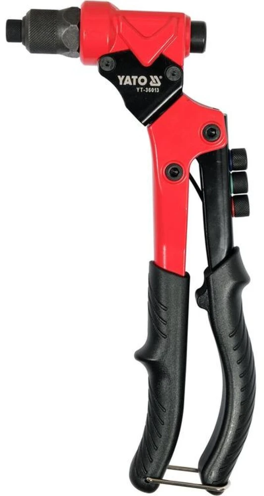 YATO UNIVERSALI RANKINĖ RIVETER 3in1 SUKAMI GALVUTĖ