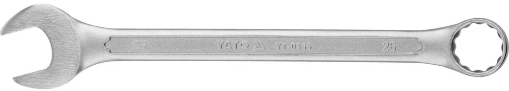 YATO KLUCZ PŁASKO-OCZKOWY 26mm, Z POLEROWANĄ GŁÓWKĄ 0355