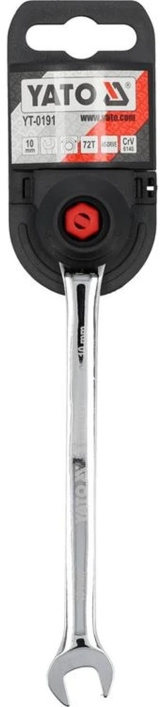 YATO KLUCZ PŁASKO-OCZKOWY Z GRZECHOTKĄ 10 mm /B 0191