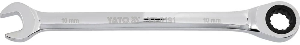 YATO KLUCZ PŁASKO-OCZKOWY Z GRZECHOTKĄ 10 mm /B 0191
