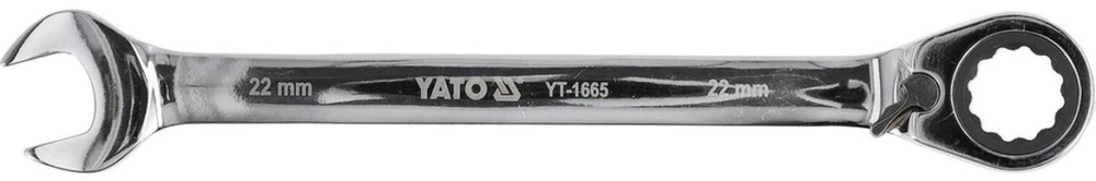 Yato Toya Sa Poland Raktas su terkšle reversinis | 22 mm (YT-1665)