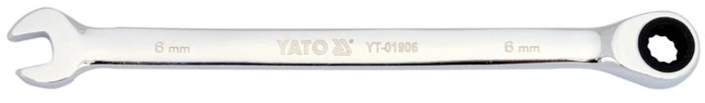 YATO plokščias-žiedinis raktas su reketu 6 mm /B 01906