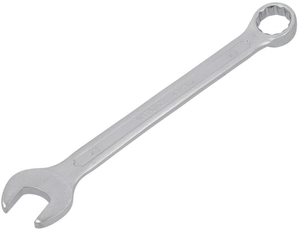 YATO KLUCZ PŁASKO-OCZKOWY 23mm, Z POLEROWANĄ GŁÓWKĄ 0352