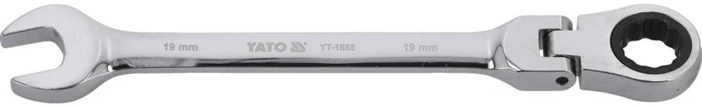 YATO RETEKLINIS VERŽLAKIS 19 mm, SU JUNGTIMI 1685