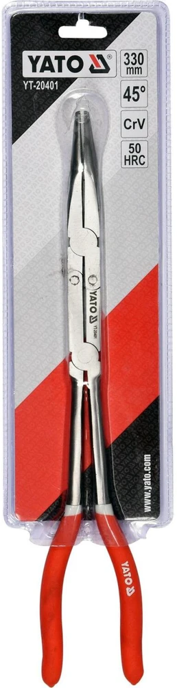 Yato Toya Sa Poland Replės ilgos lenktos | 45° | Dvigubu šarnyru | 330 mm (YT-20401)