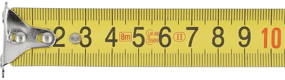 YATO 8 m ritininė juosta su magnetu, guma dengtu korpusu 7112