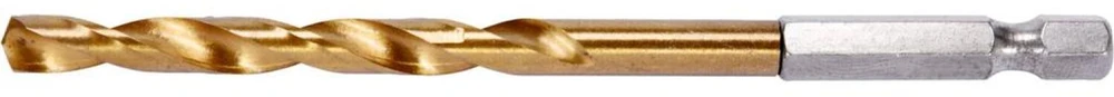 Yato Toya Sa Poland Grąžtas metalui su Hex 6.3 mm (1/4") galu HSS-TiN | 6.5 mm (YT-44765)