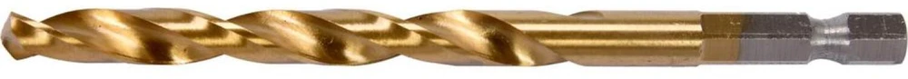Yato Toya Sa Poland Grąžtas metalui su Hex 6.3 mm (1/4") galu HSS-TiN | 7.5 mm (YT-44767)