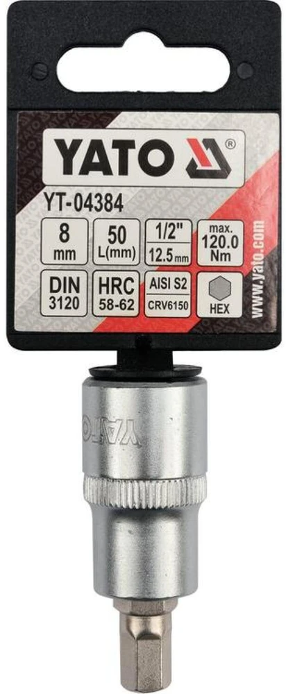 YATO KLUCZ TRZPIENIOWY IMBUSOWY/HEX 1/2" 8x55mm