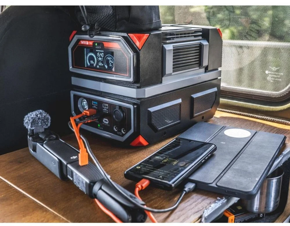 Yato Toya Sa Poland Nešiojama maitinimo stotis 600W, 504WH, 230V, USB-C PD | power bank (YT-83091)
