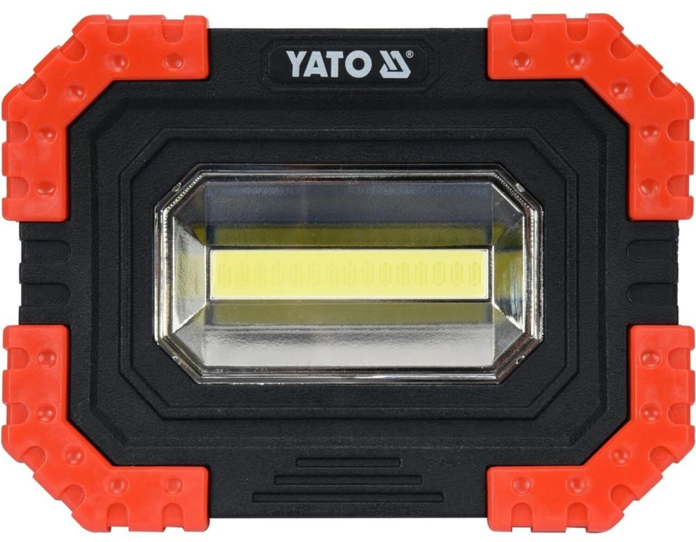YATO LED PRIEKINIS ŽIBINTAS. Nešiojamas 10W COB 680LM