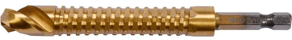 Grąžtas Yato FREZAVIMAS METALUI 12.0MM HSS-TIN HEX
