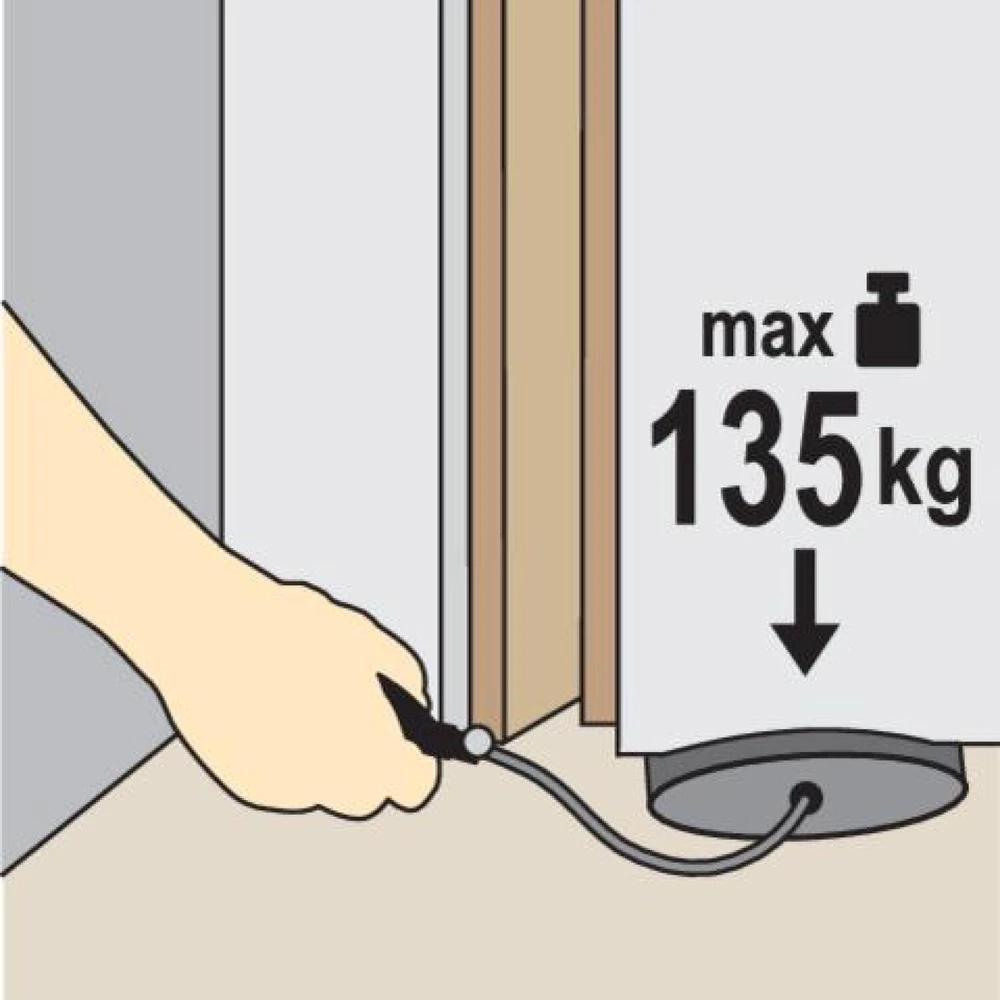 Yato PNEUMATINĖ MONTAVIMO GALVĖ, MATMENYS 270 X 130 MM, TALPA 135 KG
