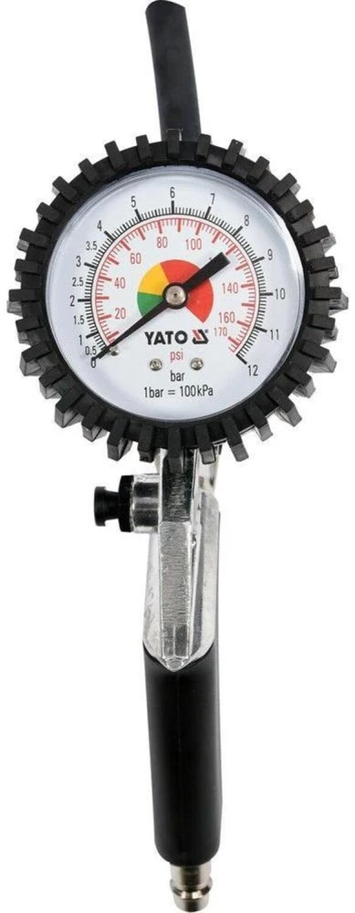 Yato pripūtimo pistoletas su manometru YT-2370