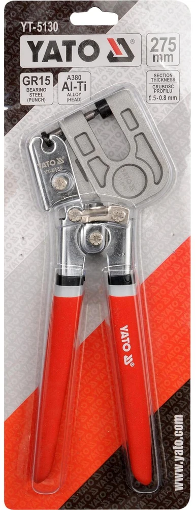YATO PROFILIŲ SUJUNGIMO replės 275 mm YT5130