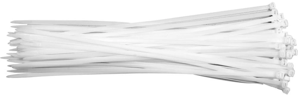 Yato PLASTIKINĖS JUOSTOS 550X9.0 50VNT. Baltas