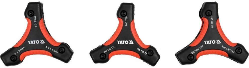 Šešiakampių raktų rinkinys Yato YT-05644; 26 vnt.