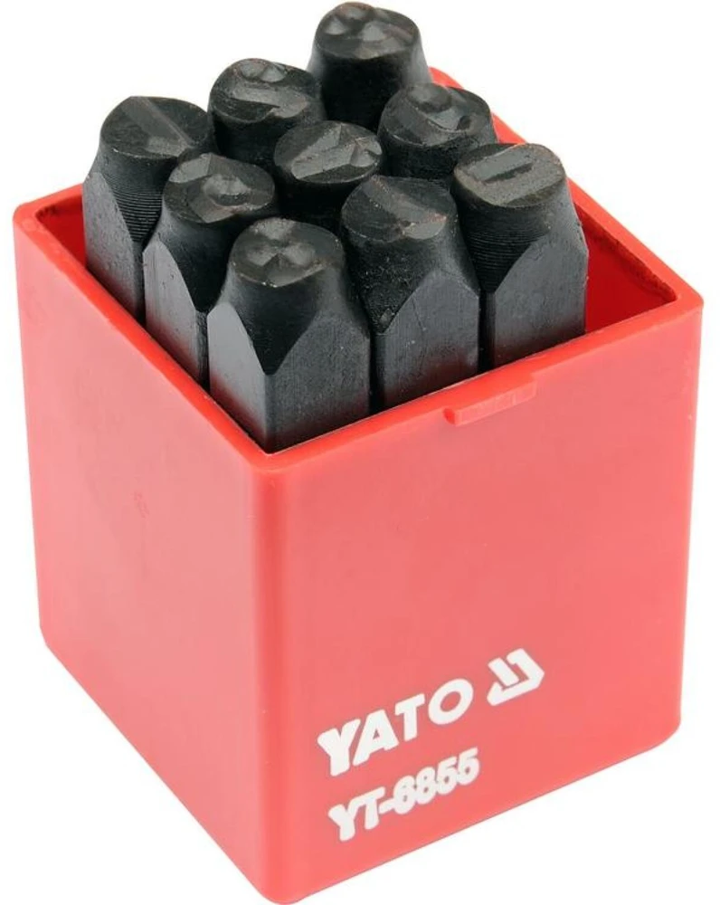 YATO SKAITMENINIAI ŽYMEKLIAI 9 vnt. 8 mm 6855